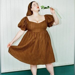 Fashion Brand Company STREGA NONA MINI DRESS ORPHAN PRINT